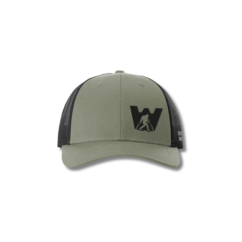 Vintage "W" Squatch  -  Low Pro Trucker Hat