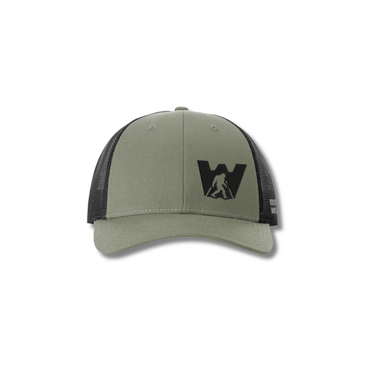 Vintage "W" Squatch  -  Low Pro Trucker Hat