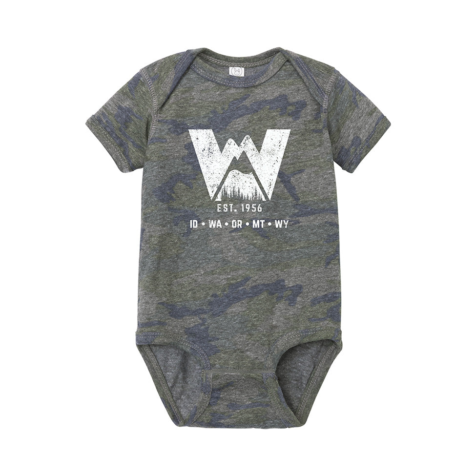 Next Gen "W" - Infant Fine Jersey Onesie