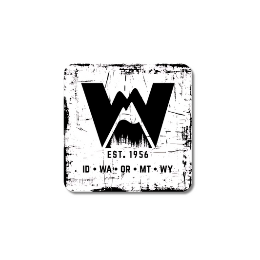 Next Gen "W" Distressed - Sticker