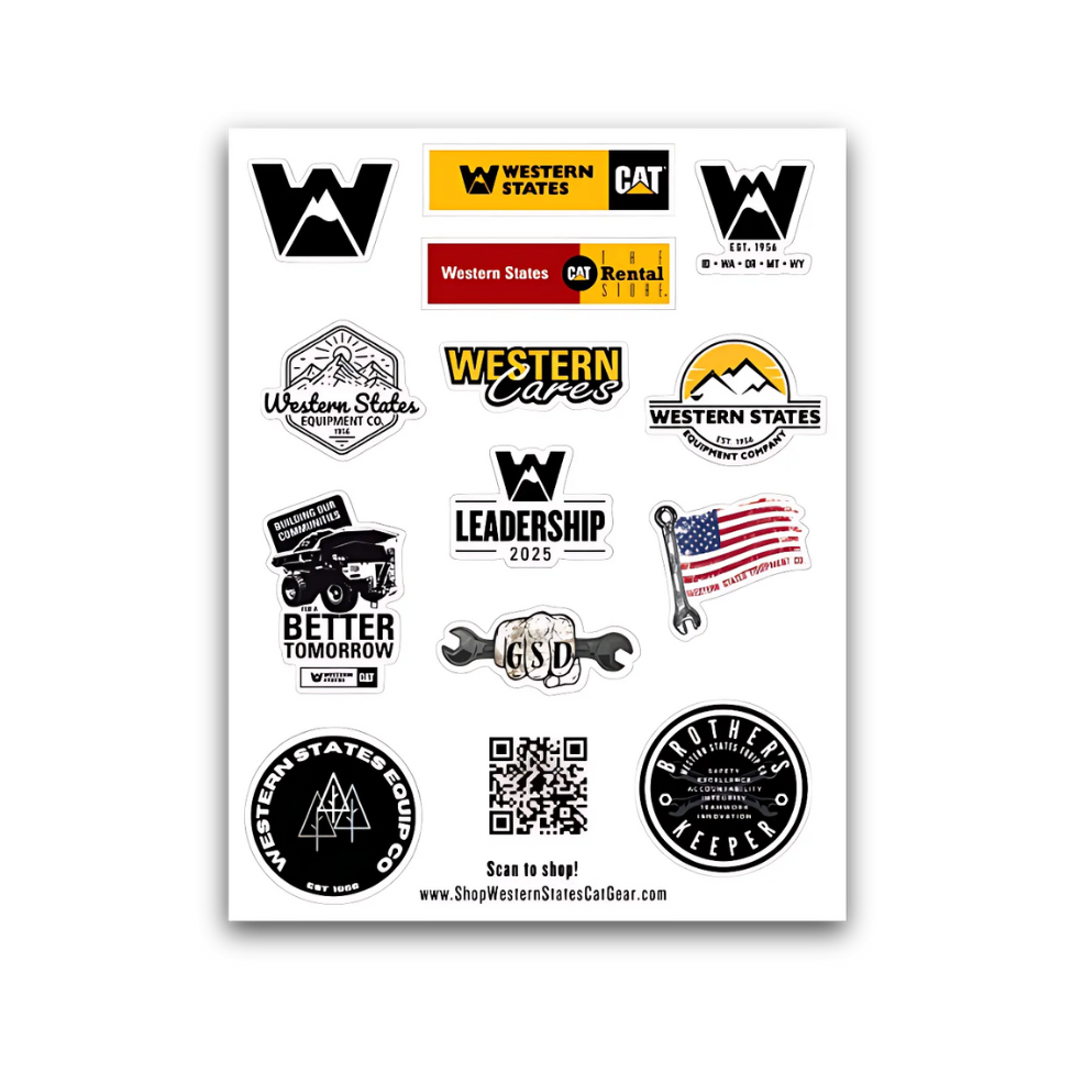Western States - Logo Sticker Sheet