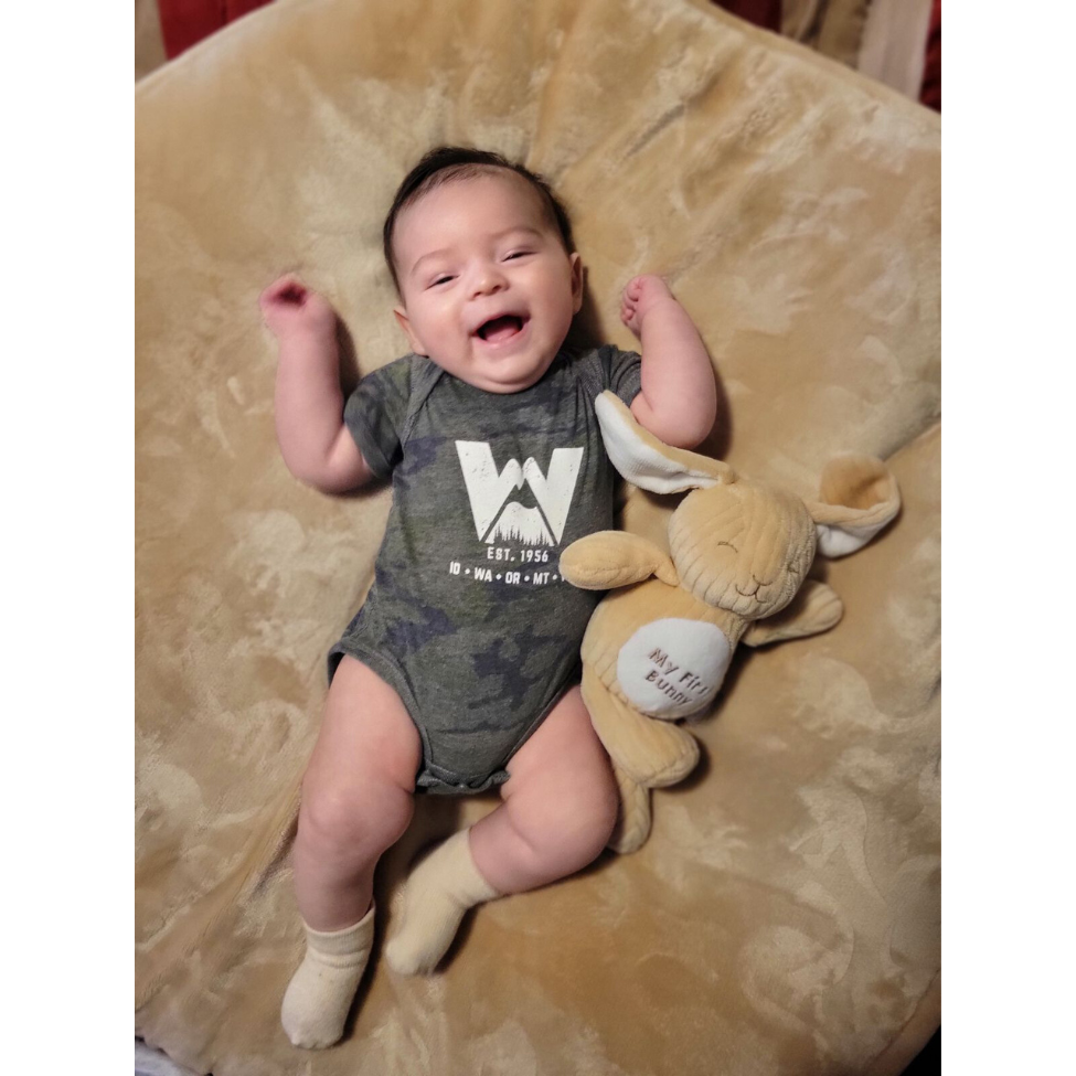 Next Gen "W" - Infant Fine Jersey Onesie