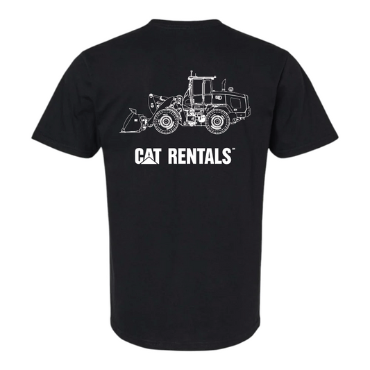 Cat Rentals T-shirt - Wheel Loader