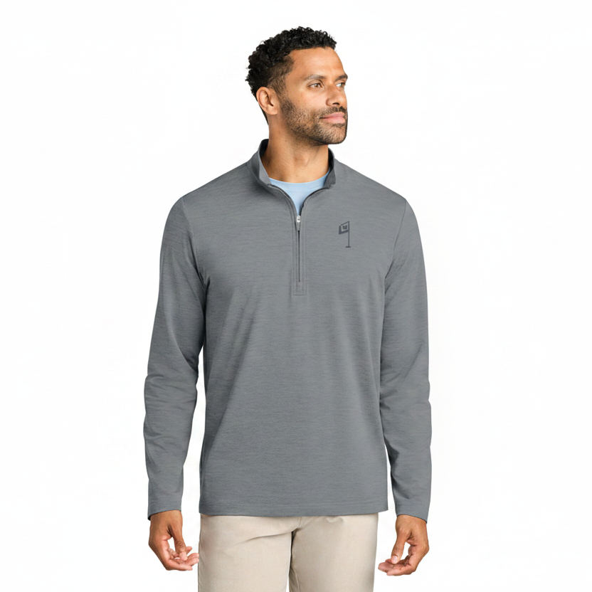 Golf Flag Quarter Zip - Men's - TravisMathew