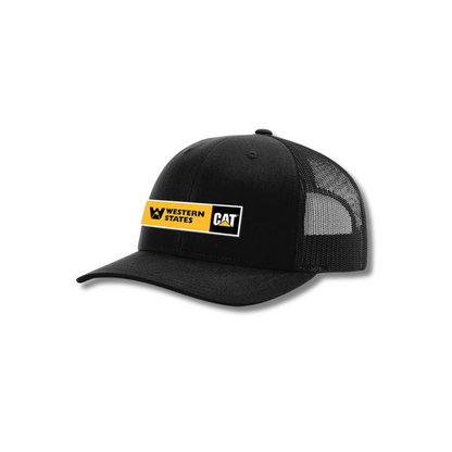 Western States CAT Trucker Hat w/ Rubber Patch