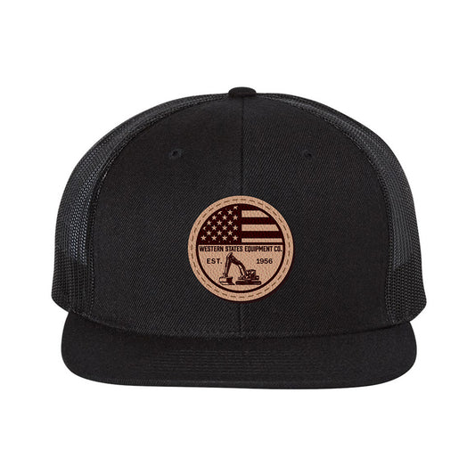 Bold Stripes  -  Flat Bill Trucker Hat