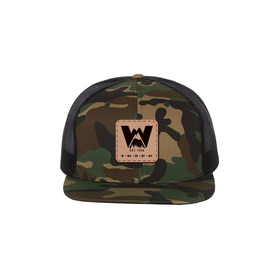 Classic "W" - Flat Bill Trucker Hat