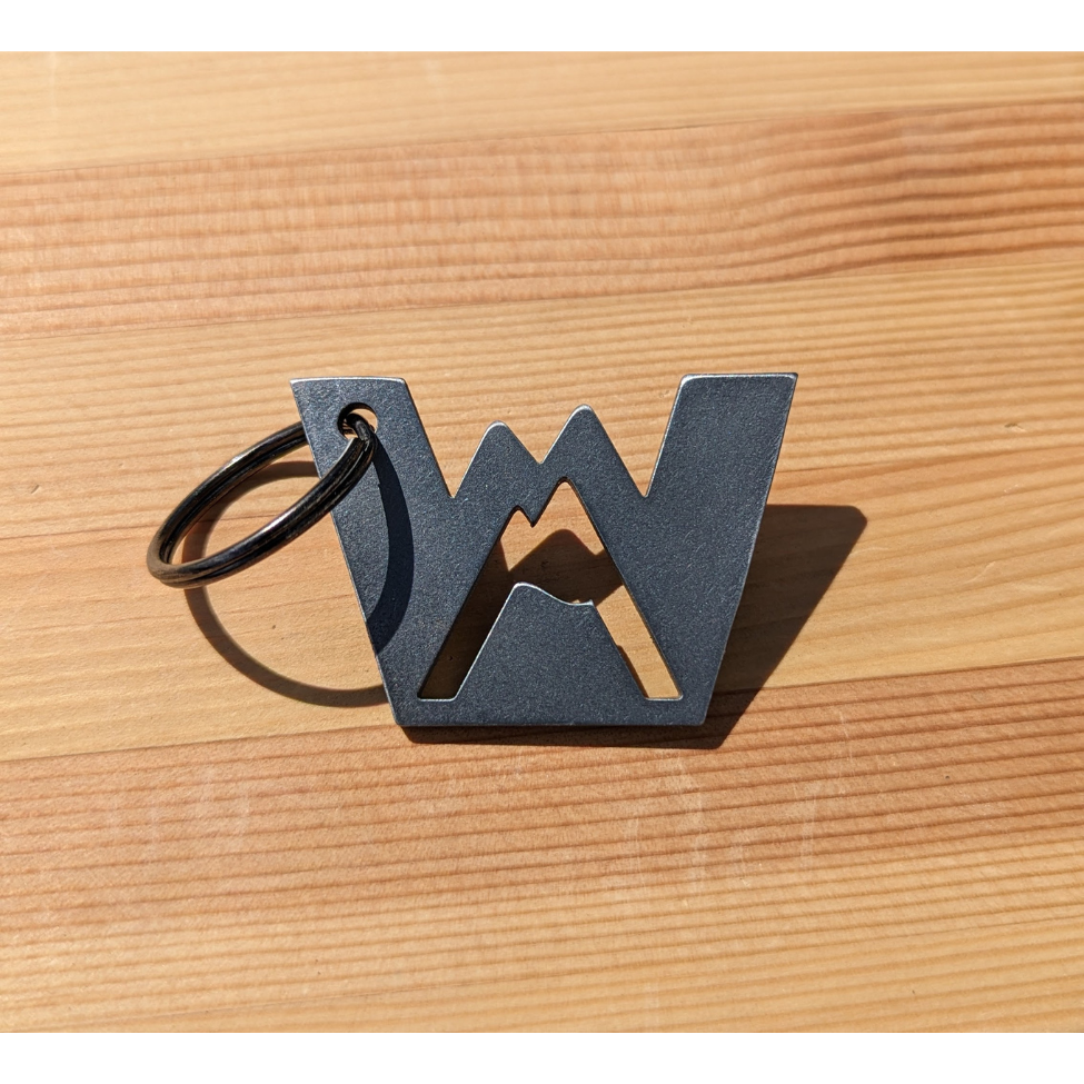 Classic "W" - Keychain