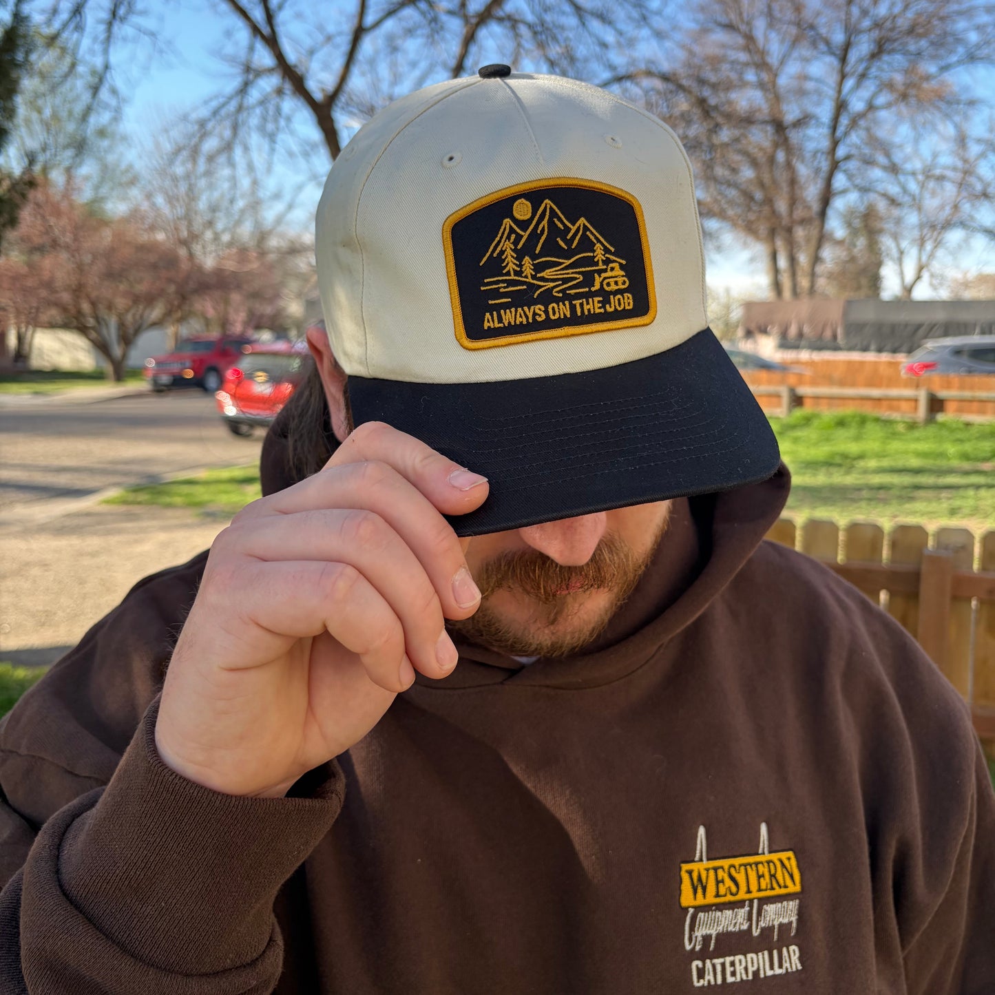 "Always on the Job" Patch Hat