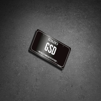 Territory License Plate Stickers
