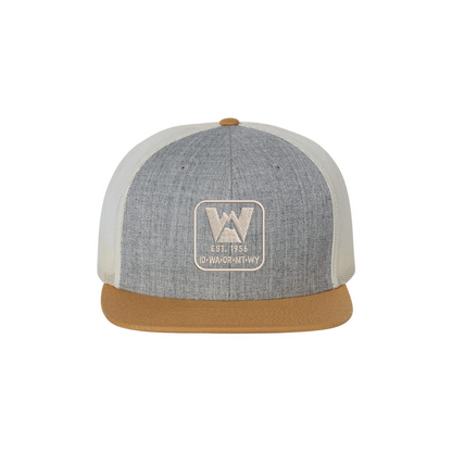 Classic "W" - Flat Bill Trucker Hat