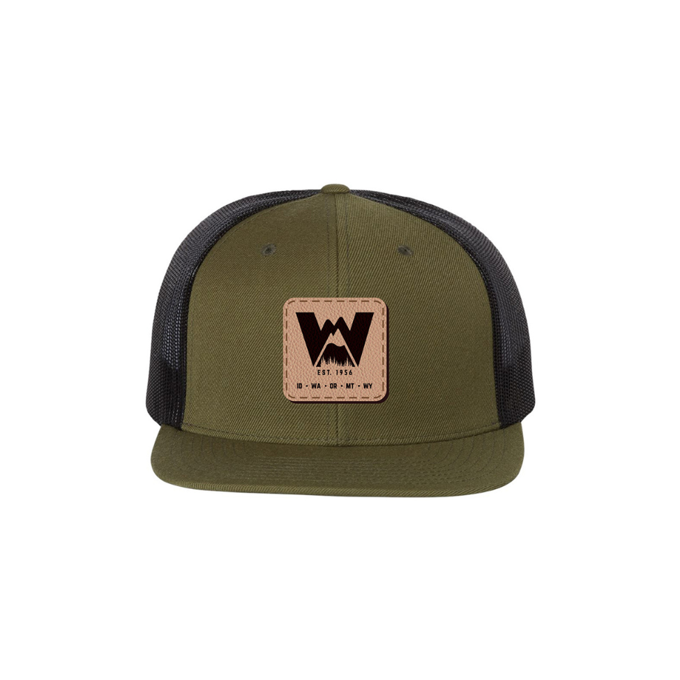 Classic "W" - Flat Bill Trucker Hat