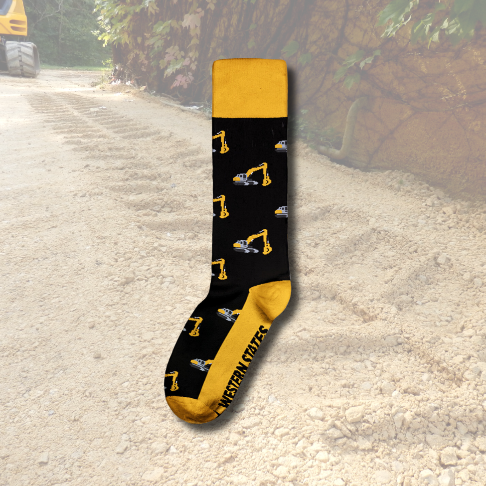 Western States Excavator - Casual Crew Socks