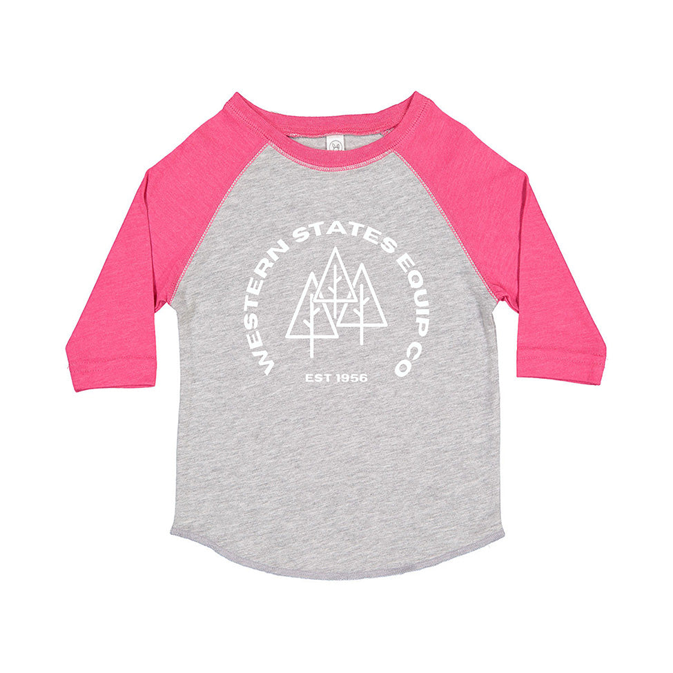 Trio - Toddler Baseball Fine Jersey Tee