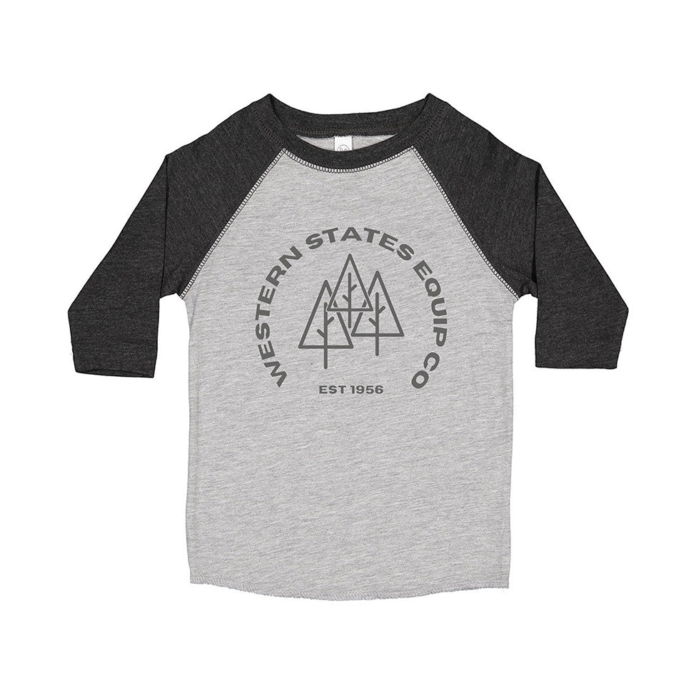 Trio - Toddler Baseball Fine Jersey Tee