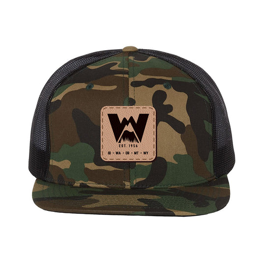 Classic "W" - Flat Bill Trucker Hat