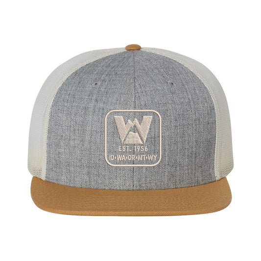 Classic "W" - Flat Bill Trucker Hat