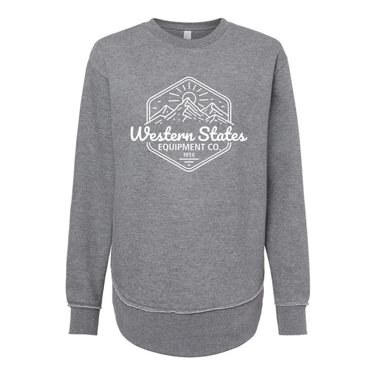 Western Sunset - Ladies Weekend Fleece Sweatshirt