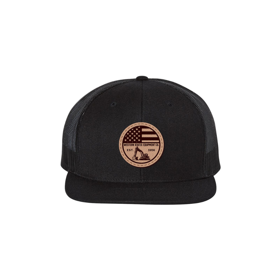 Bold Stripes  -  Flat Bill Trucker Hat