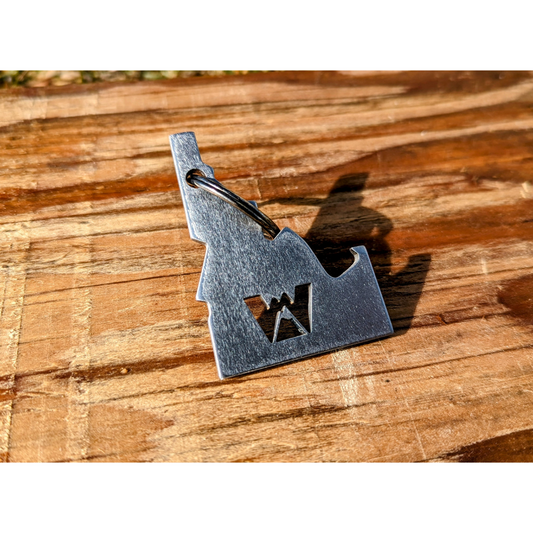 Classic "W" - Idaho - Keychain/Bottle Opener